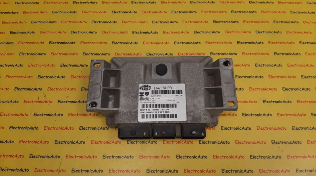 ECU Calculator motor Peugeot 407 1.8 9661570780, IAW6LPB