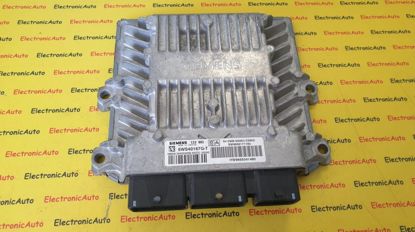 ECU Calculator motor Peugeot 407 2.0 hdi 5WS40167G-T