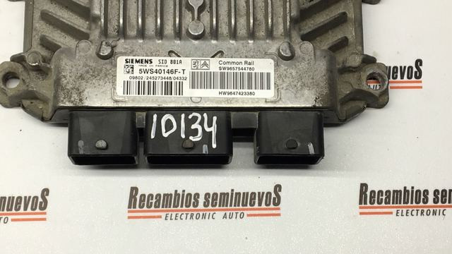 ECU Calculator Motor PEUGEOT 407, 5WS40146FT, 9657544780, 9647423380, SID801A,