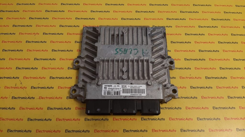 ECU Calculator motor Peugeot 407, 9658345080, 5WS40167HT,