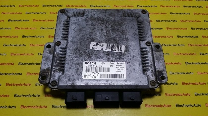 ECU Calculator motor Peugeot 607 2.2HDI 0281010765, 9644199680