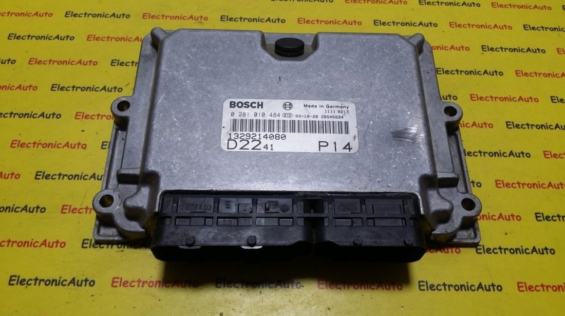 ECU Calculator motor Peugeot Boxer 2.2HDI 0281010484, 1329214080