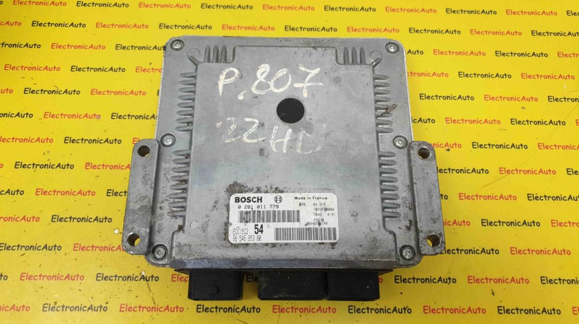 ECU Calculator Motor Peugeot, Citroen, 0281011779, 9654695380, EDC15C2