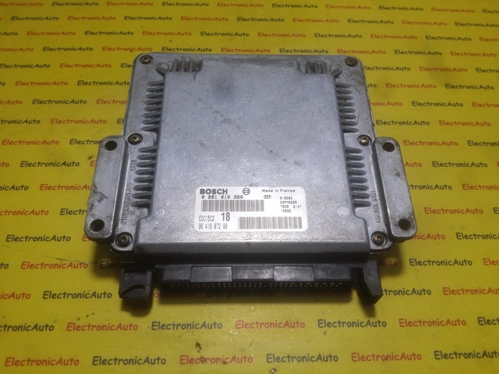 ECU Calculator motor Peugeot Partner 2.0 hdi 0281010360, 9641607280