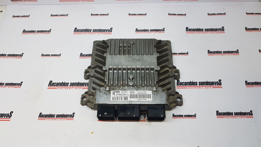 ECU Calculator Motor PEUGEOT PARTNER 5WS40136CT, SID801A, 9653059380, 9647423380,