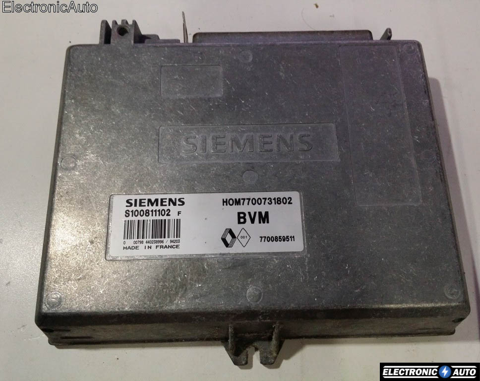 ECU Calculator motor Renault 19 1.7 S100811102F, HOM7700731802