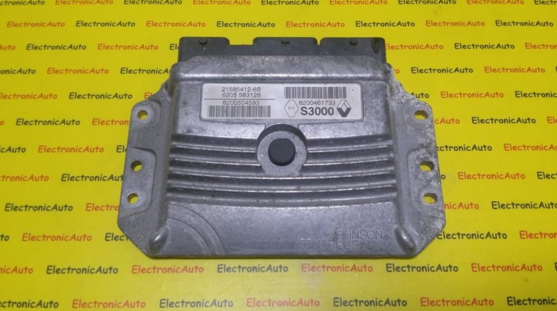 ECU Calculator Motor Renault, 8200461733, 8200504593