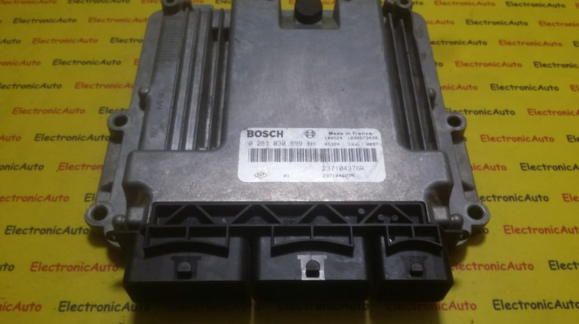 ECU Calculator motor Renault Capture 1.5 dci 0281030899, 237104376R
