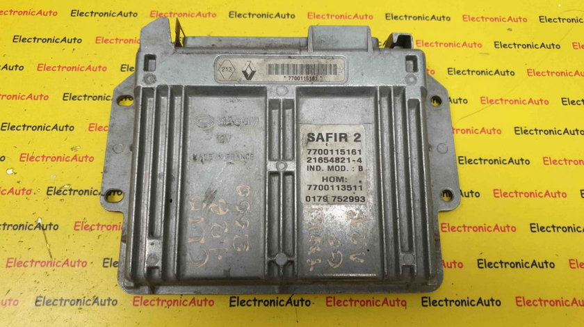 ECU Calculator motor Renault Clio 1.2 7700115161