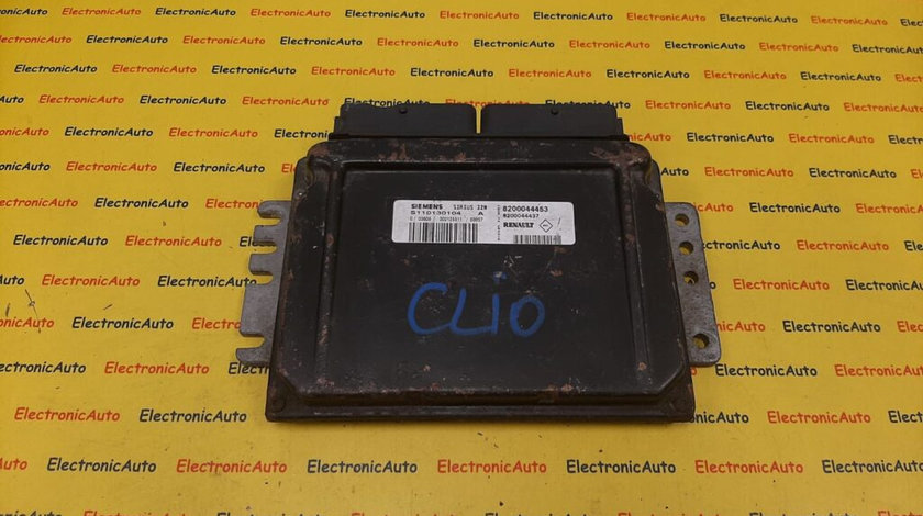 ECU Calculator motor Renault Clio 1.2 8200044453, S110130104A