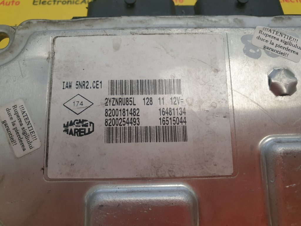 ECU Calculator motor Renault Clio 1.2 8200181482, 8200254493, IAW 5NR2.CE1