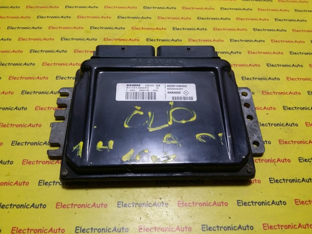ECU Calculator motor Renault Clio 1.4 S110130074C, 8200108405