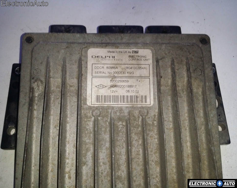 ECU Calculator motor Renault Clio 1.5 dci HOM8200188917 8200250659