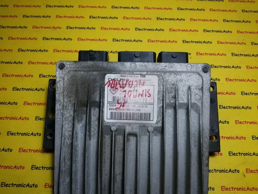 ECU Calculator motor Renault Clio 1.5 dci 8200374168, 8200331477