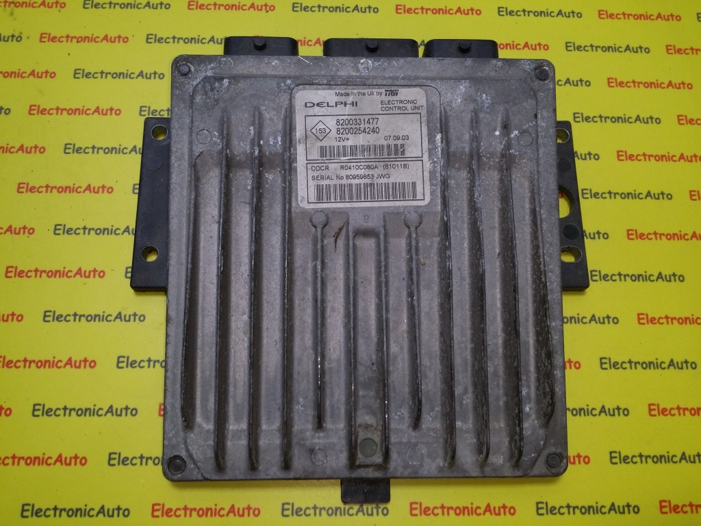 ECU Calculator motor Renault Clio 1.5DCI 8200331477, 8200254240 EURO3