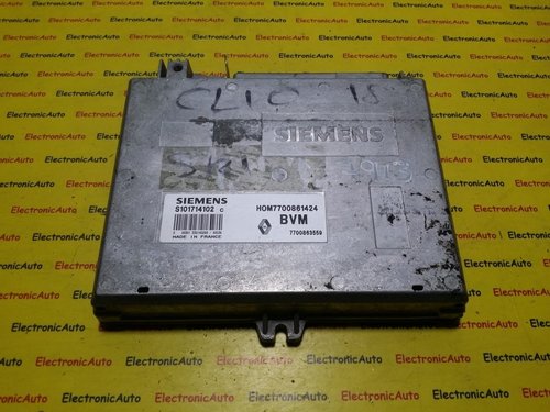 ECU Calculator motor Renault Clio 1.8 S101714102C, HOM7700861424
