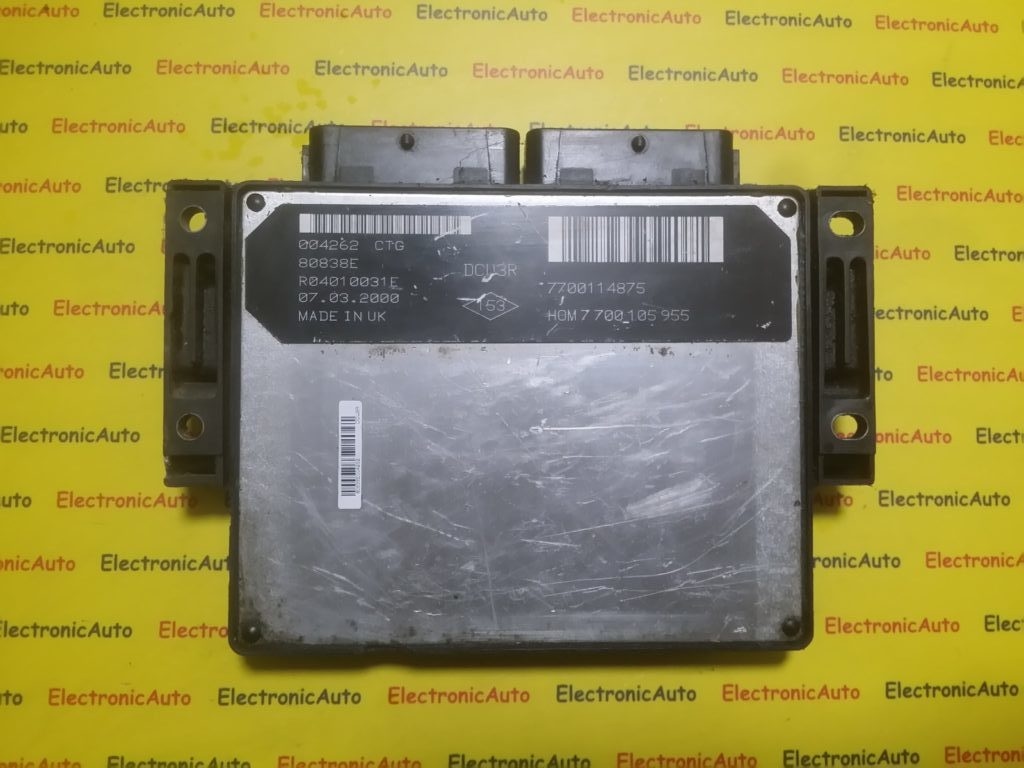 ECU Calculator motor Renault Clio 1.9 7700114875, R04010031E