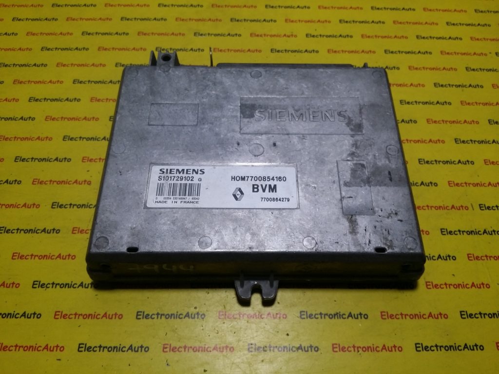 ECU Calculator motor Renault Clio S101729102G, HOM7700854160