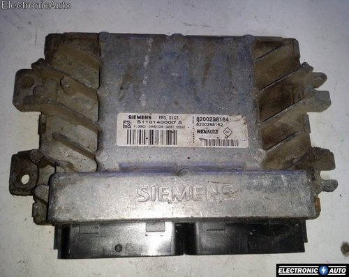 ECU Calculator motor Renault Clio, S110140000A, 8200298164, 8200298162,