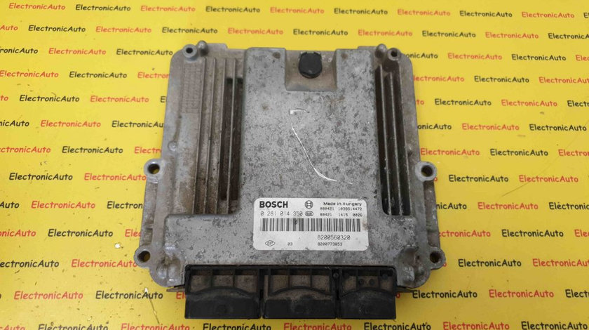 ECU Calculator Motor Renault Espace 2.0DCi, 8200560320, 8200773853, 0281014350