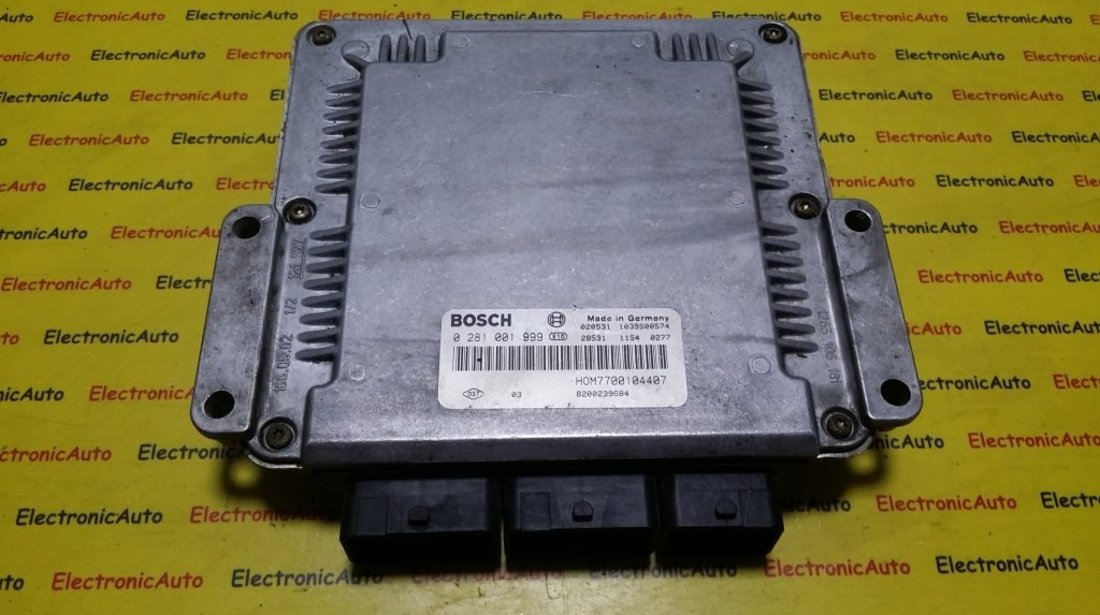 ECU Calculator motor Renault Espace 2.2DCI 0281001999, HOM7700104407