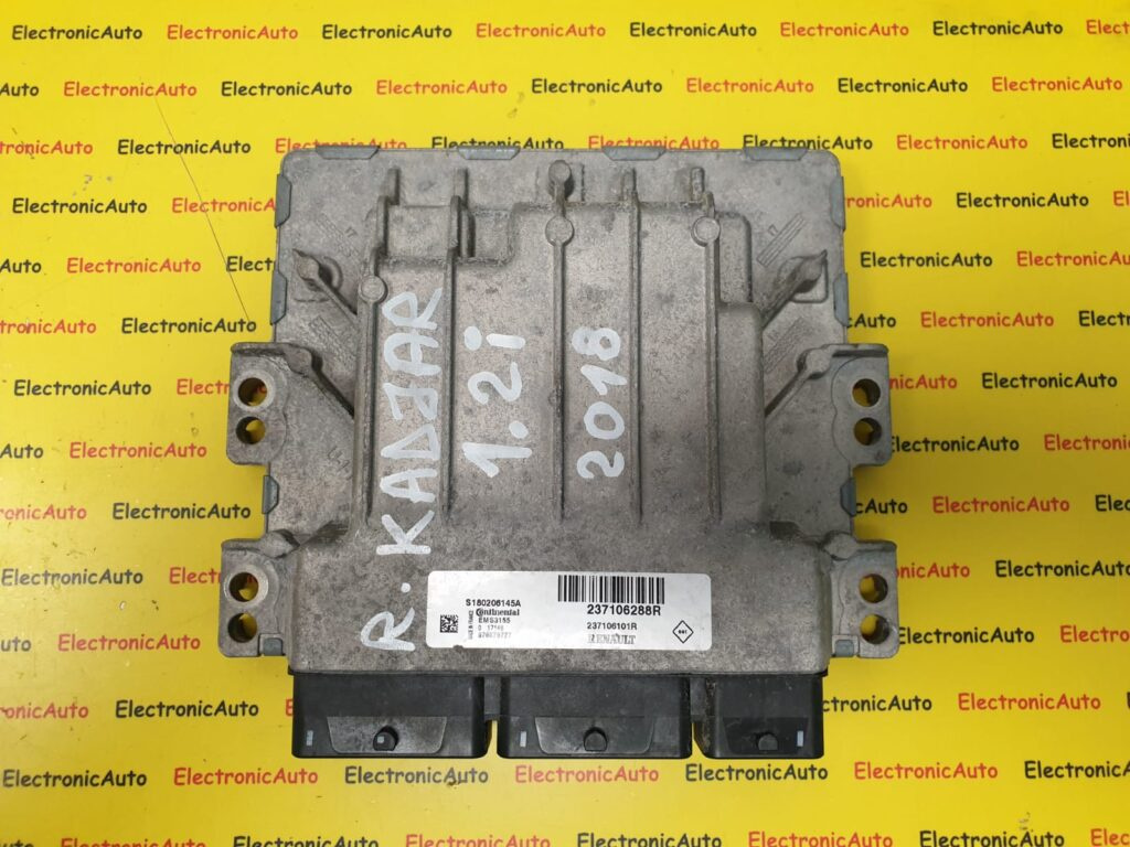 ECU Calculator motor RENAULT KADJAR 1.2i TCE, S180206145A, 237106288R