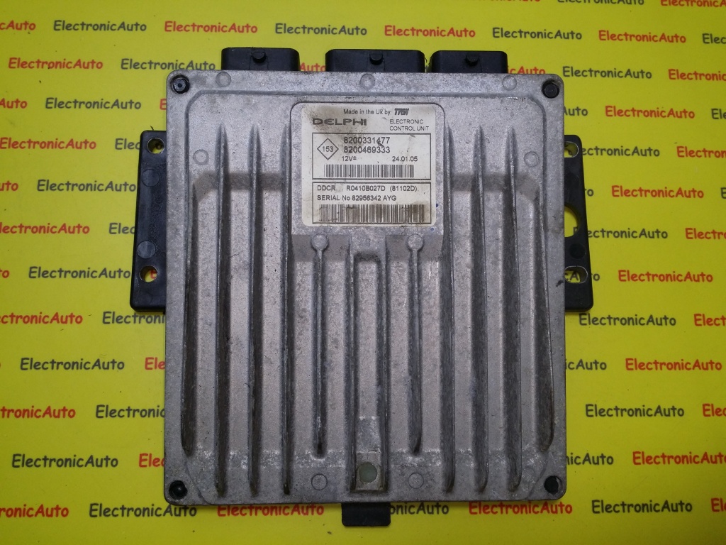 ECU Calculator motor Renault Kangoo 1.5 dci 8200498185, 8200469333,
