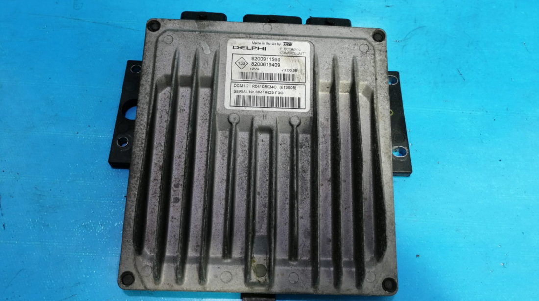 ECU Calculator Motor Renault Kangoo 1.5 DCI 8200911560, 8200619409