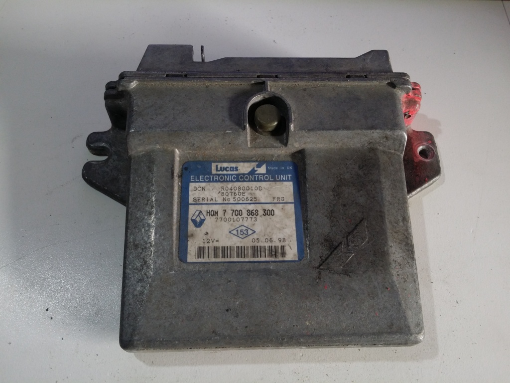 ECU Calculator motor Renault Kangoo 1.9D HOM7700868300 Lucas