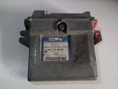 ECU Calculator motor Renault Kangoo 1.9D HOM7700868300 Lucas