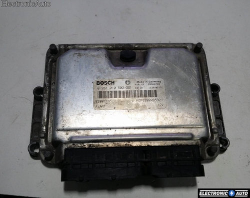 ECU Calculator motor Renault Kangoo 1.9DTI 0281010502
