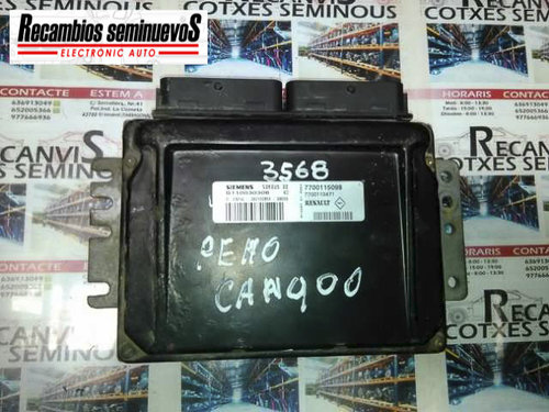 ECU Calculator Motor RENAULT KANGOO S110030306 C / S110030306C, SIRIUS32, 7700115098, 7700110471,