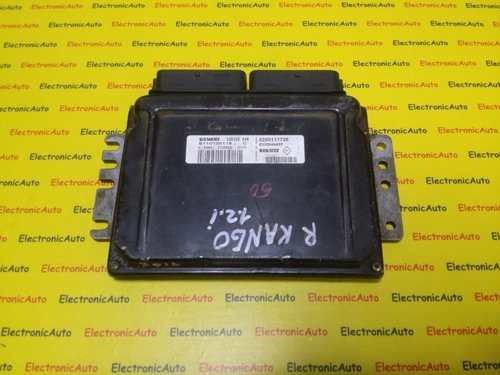 ECU Calculator Motor Renault Kangoo, S110130116C, 8200111736, 8200044437