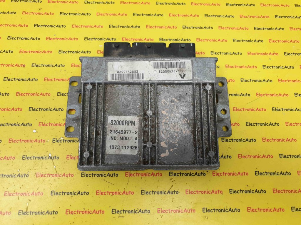 ECU Calculator Motor Renault Laguna 1.6, 8200142883, 8200045893, 216459772, S2000RPM