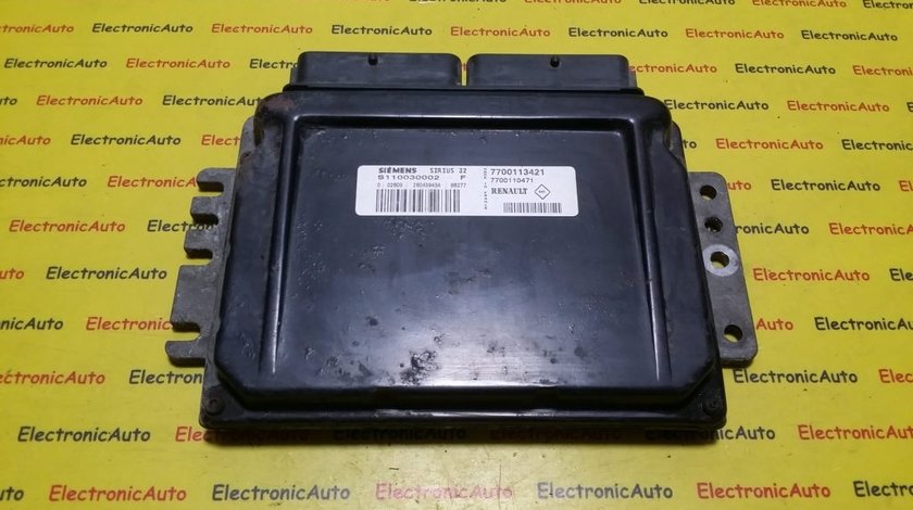 ECU Calculator motor Renault Laguna 1.6 S110030002F, 7700113421