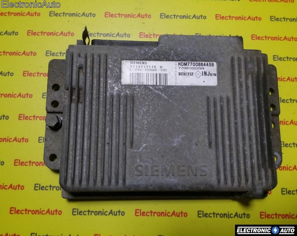 ECU Calculator motor Renault Laguna 1.8 HOM7700864458 S113717115D