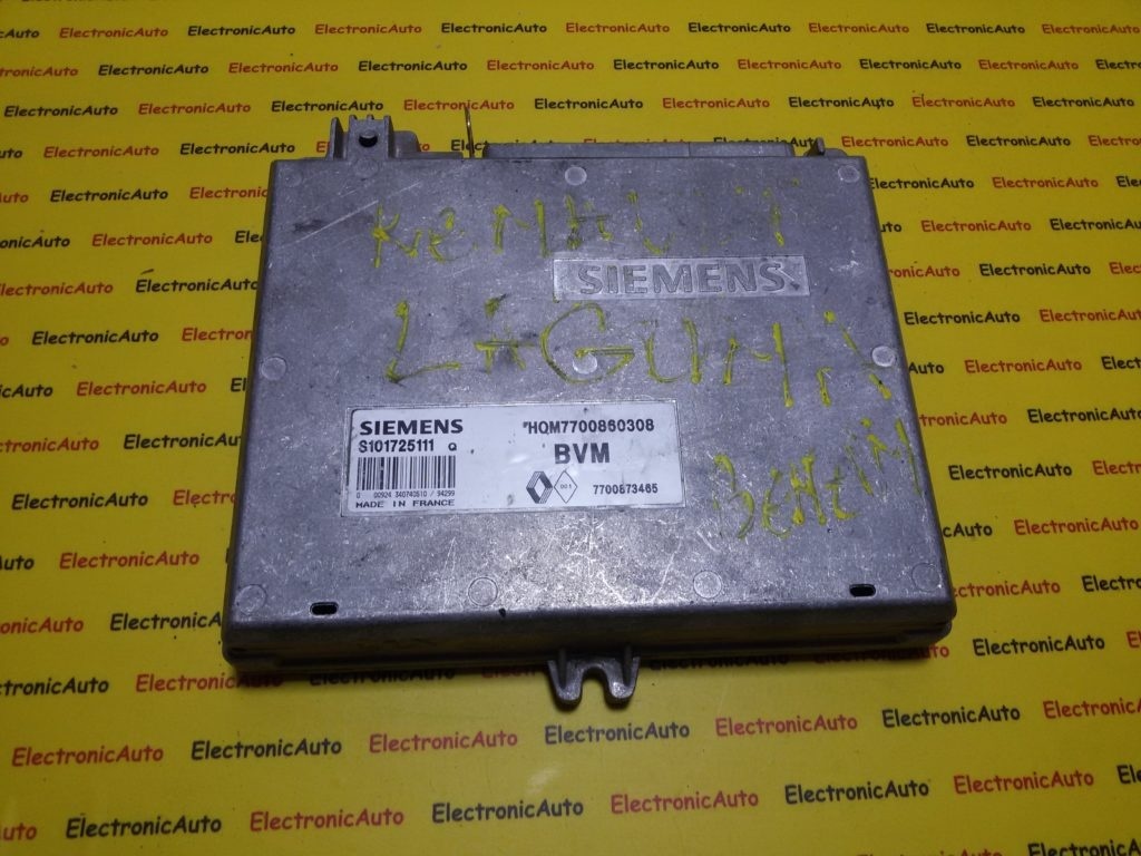 ECU Calculator motor Renault Laguna 1.8 HOM7700860308, S101725111Q