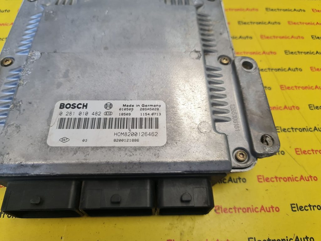ECU Calculator Motor Renault Laguna 1.9DCi, 0281010482, 8200126462, 8200121886,