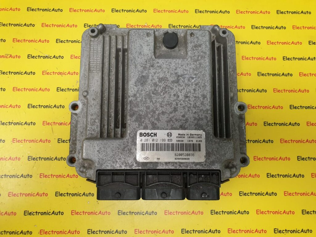 ECU Calculator motor Renault Laguna 2.0 DCi, 0281012199, 8200520036