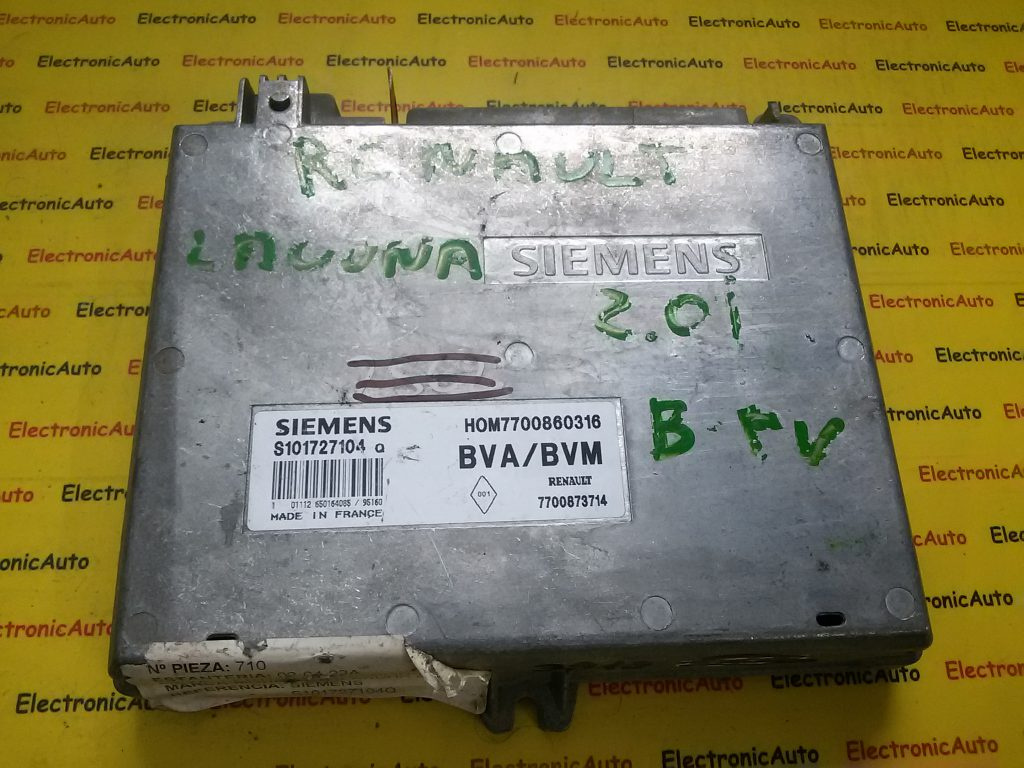 ECU Calculator motor Renault Laguna 2.0 HOM7700860316, S101727104Q