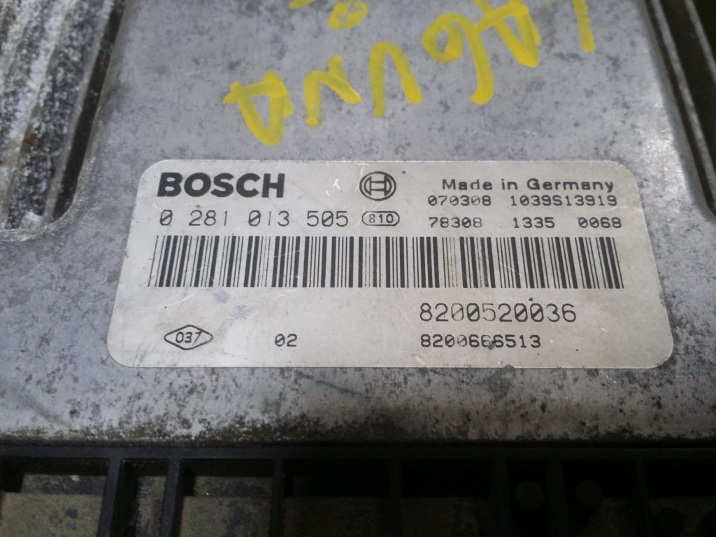 ECU Calculator Motor Renault Laguna 2.0DCI, 0281013505, 8200520036