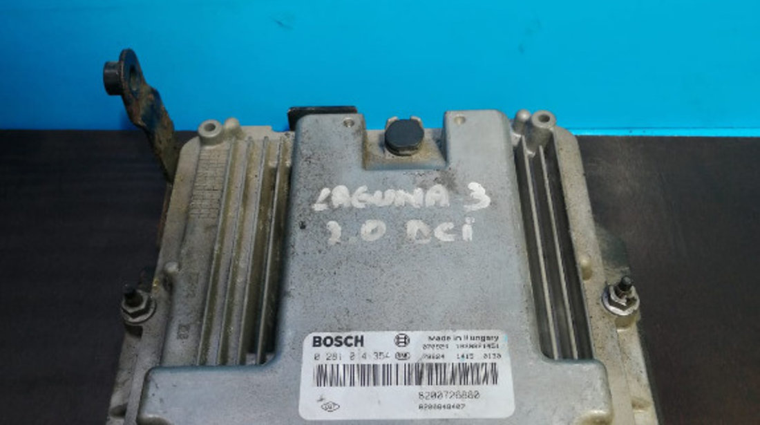 ECU Calculator Motor Renault Laguna 3 2.0 DCI 8200726880, 0281014354