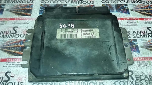 ECU Calculator Motor RENAULT LAGUNA, S110030040A, SIRIUS32, 8200019659, 7700110471,