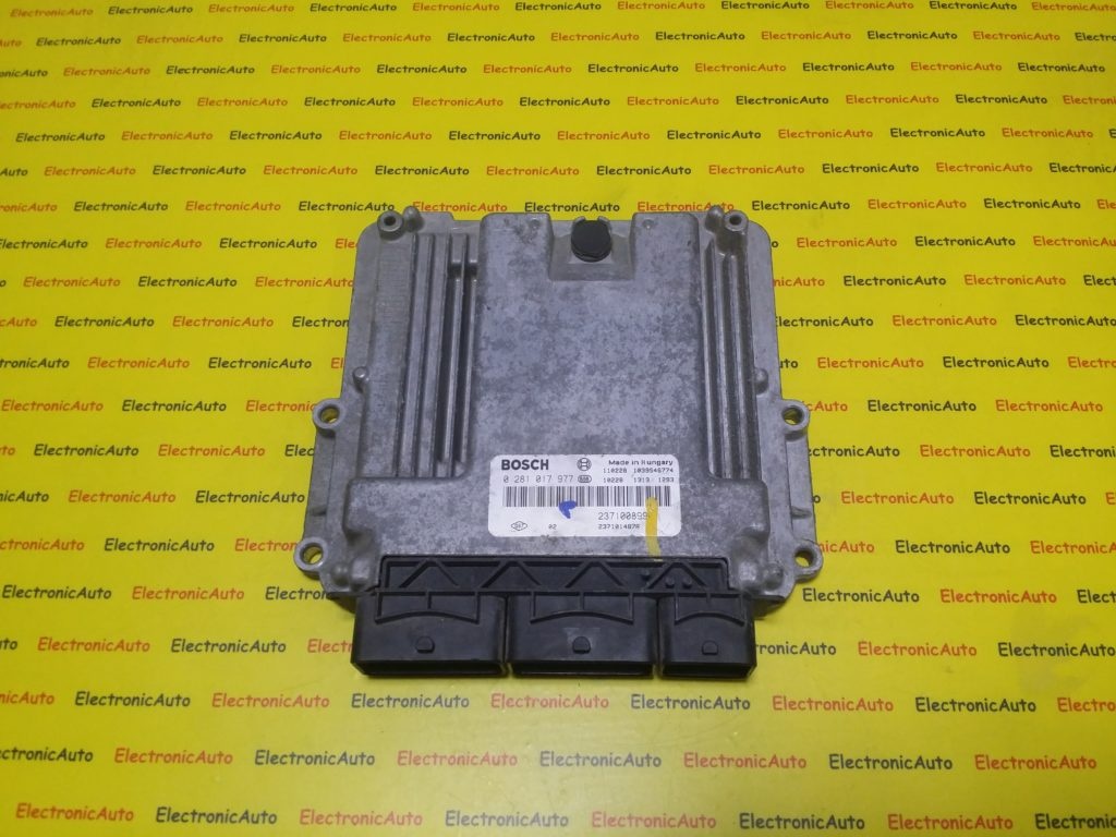 ECU Calculator Motor Renault MASTER, 0281017977, 237100899R, 237101487R,