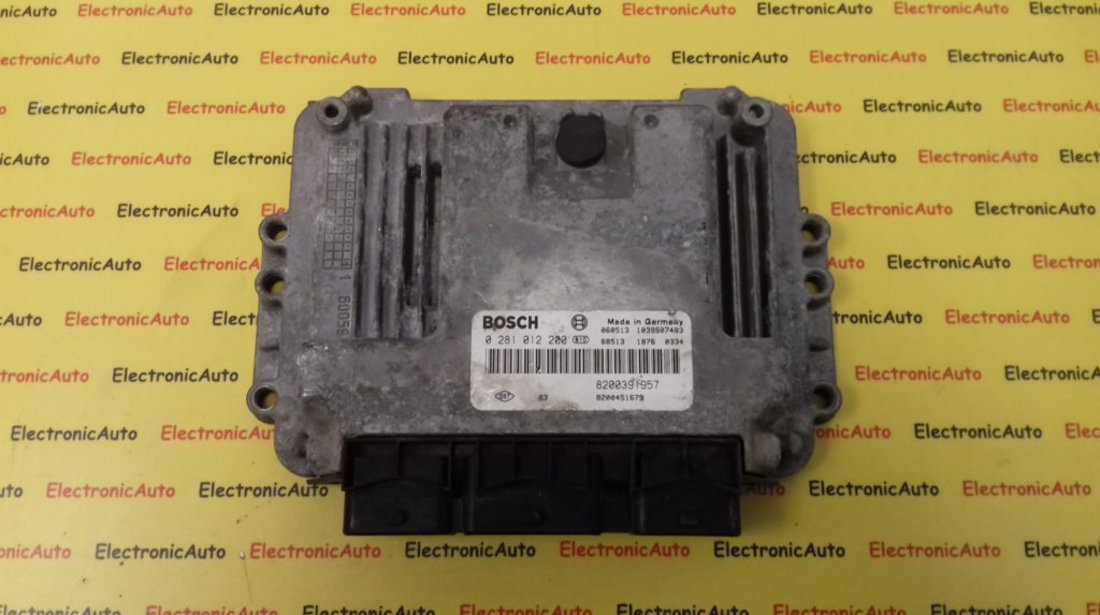 ECU Calculator Motor Renault Master 2.5 DCI 0281012200, 8200391957