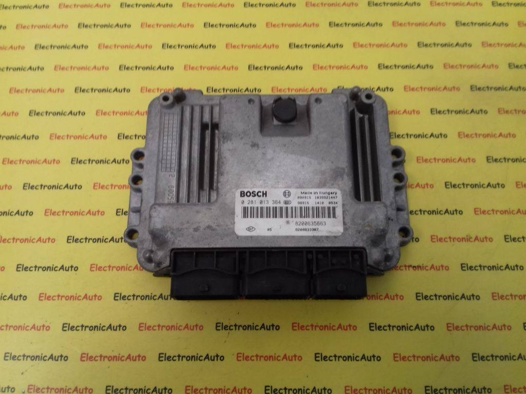 ECU Calculator Motor Renault Master 2.5DCi, 0281013364, 8200635663, 8200833387