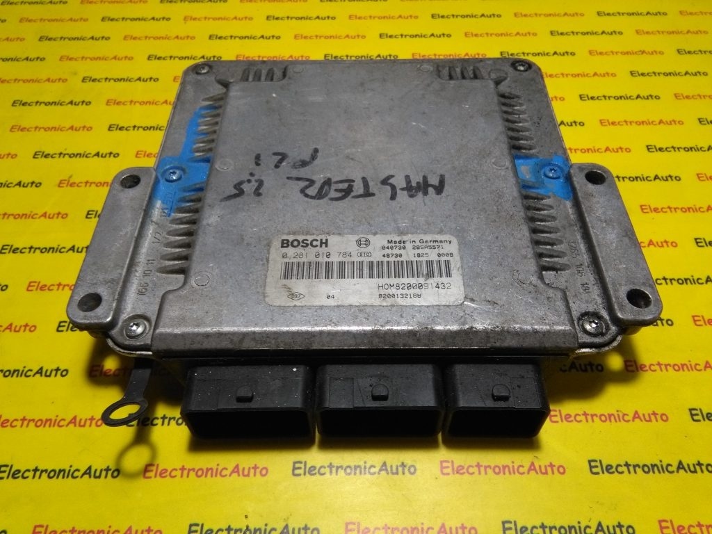 ECU Calculator motor Renault Master 2.5DCI 0281010784 , HOM 8200091432