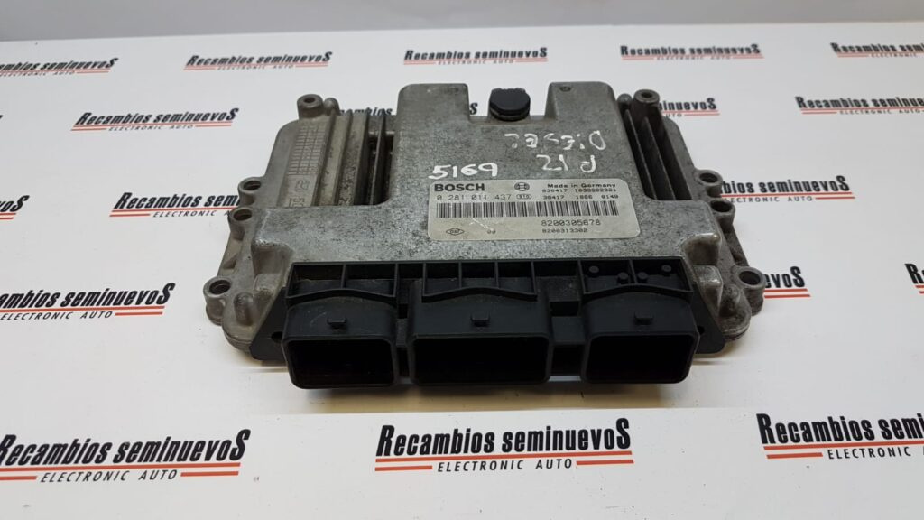 ECU Calculator Motor RENAULT MEGANE 0281011437, 8200305678, 8200313302,
