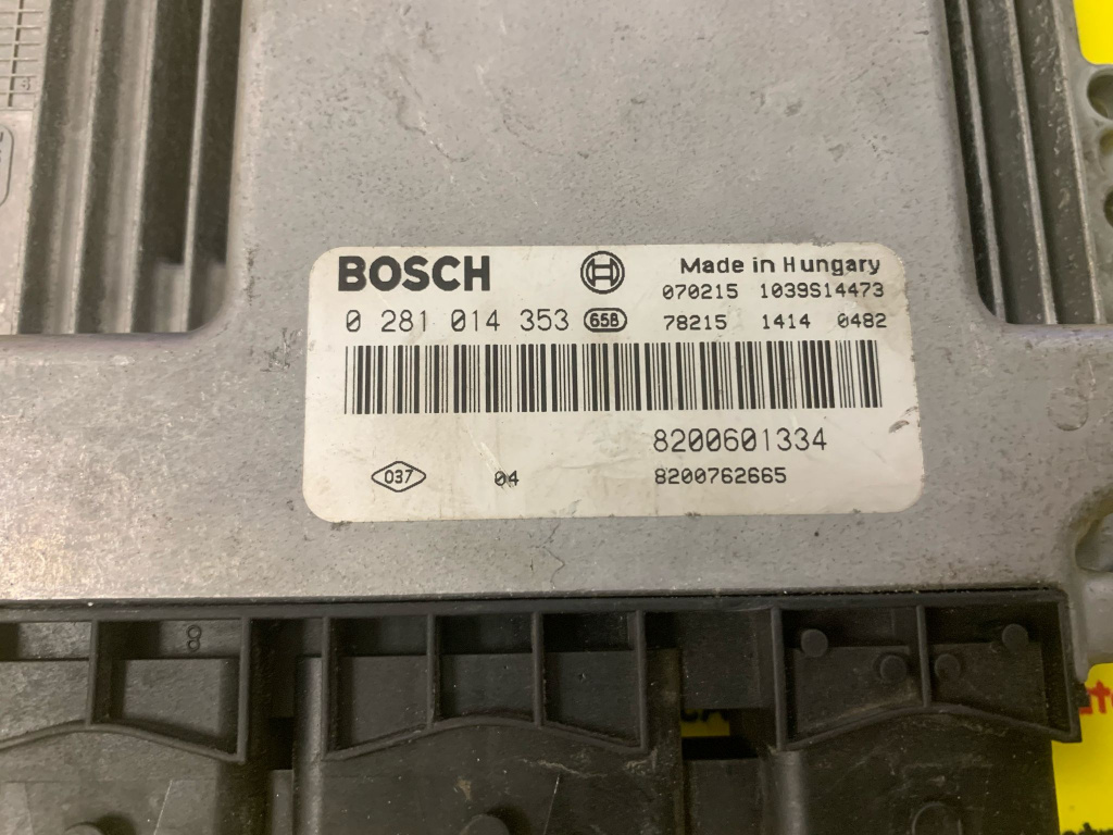 ECU Calculator motor Renault Megane, 0281014353, 8200601334,
