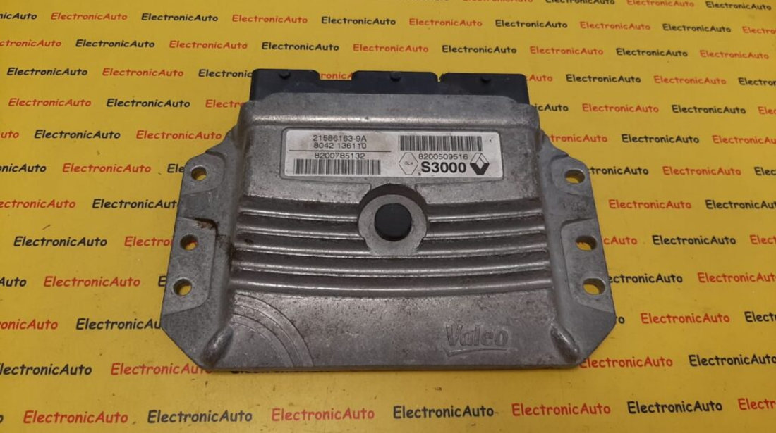 ECU Calculator motor Renault Megane 1.4 8200785132, 8200509516